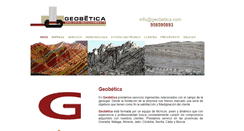 Desktop Screenshot of geobetica.com